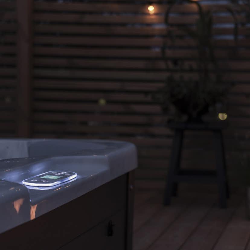 Spabad Westerbergs Sandhamn 42 Jets Vit med Lock