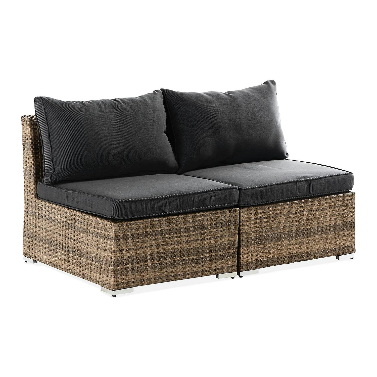 Loungesoffa Comfort Garden Wisconsin utan Armstöd 2-sits Utomhus