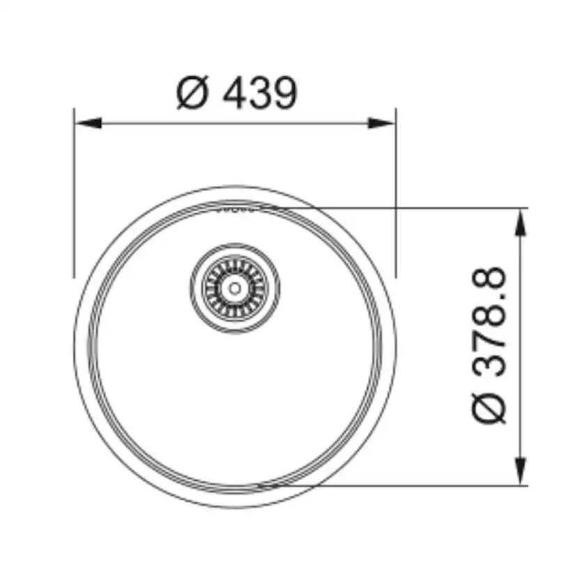 Diskho Franke Rondo Rostfritt Stål