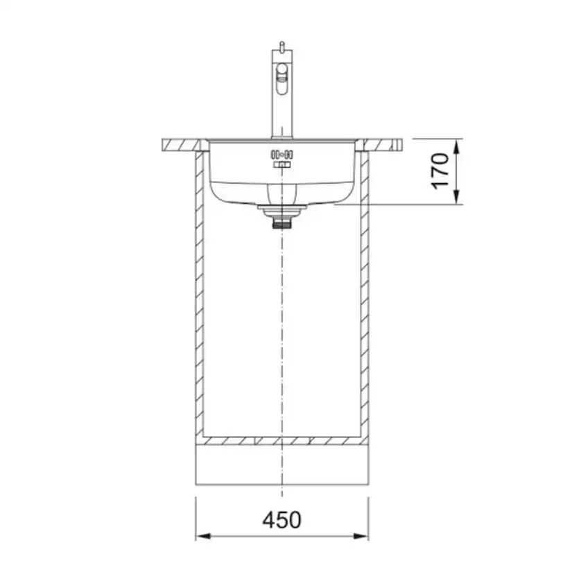 Diskho Franke Rondo Rostfritt Stål