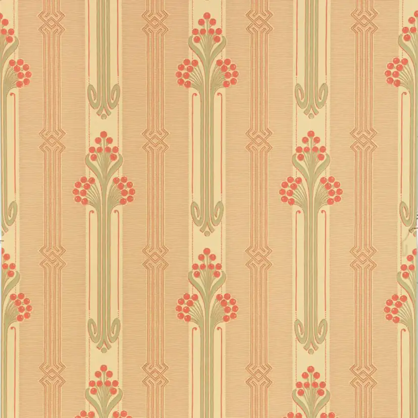 Tapet Duro Nergården Classic Paper - Mönstrad Tapet med Historisk Charm