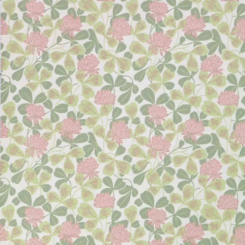 Tapet Duro Klöver Classic Paper - Högklassisk Mönstrad Tapet