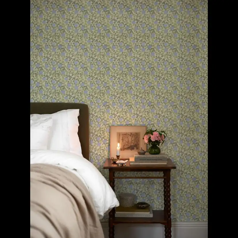 Mönstrad Tapet Duro Klöver Classic Gammalsvenska Papper