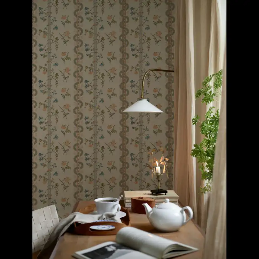 Mönstrade Tapeter Duro Nyckelviken Classic Paper Elegans