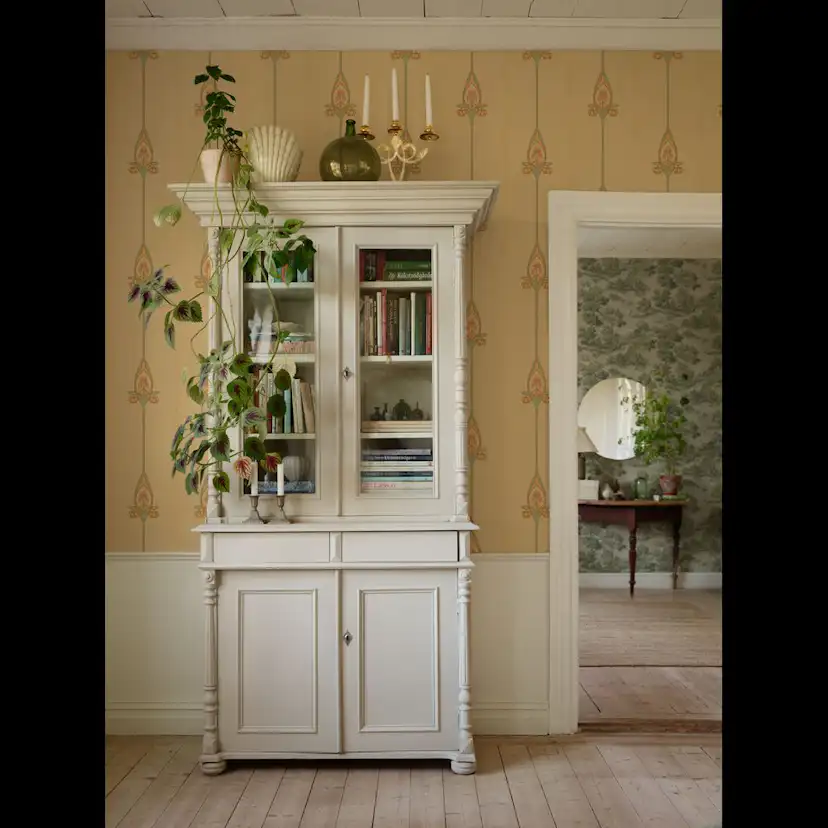 Mönstrade Tapeter Duro Gamla Grand Classic Paper med Jugendmönster