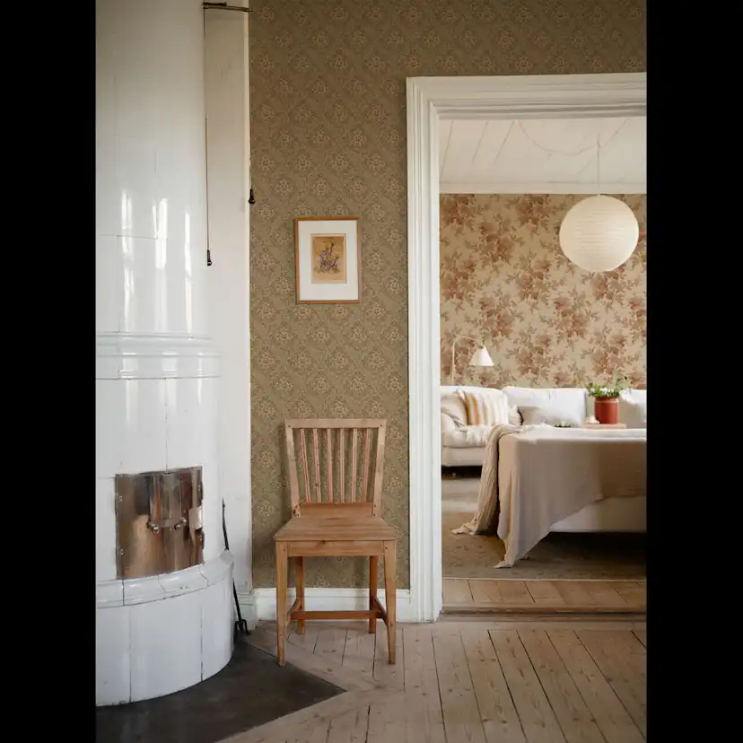 Mönstrade Tapeter Duro Gysinge II Classic Paper Blomster och Växtmönster