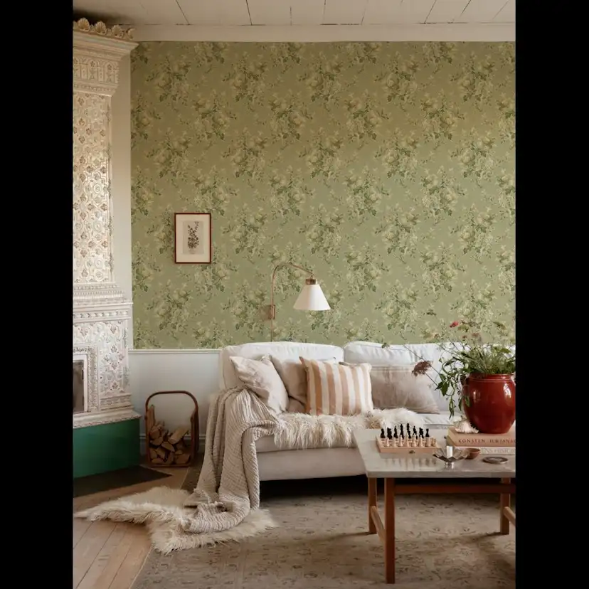 Tapet Duro Ingeborg Classic Mönstrade Tapeter Gammalsvenska Papper