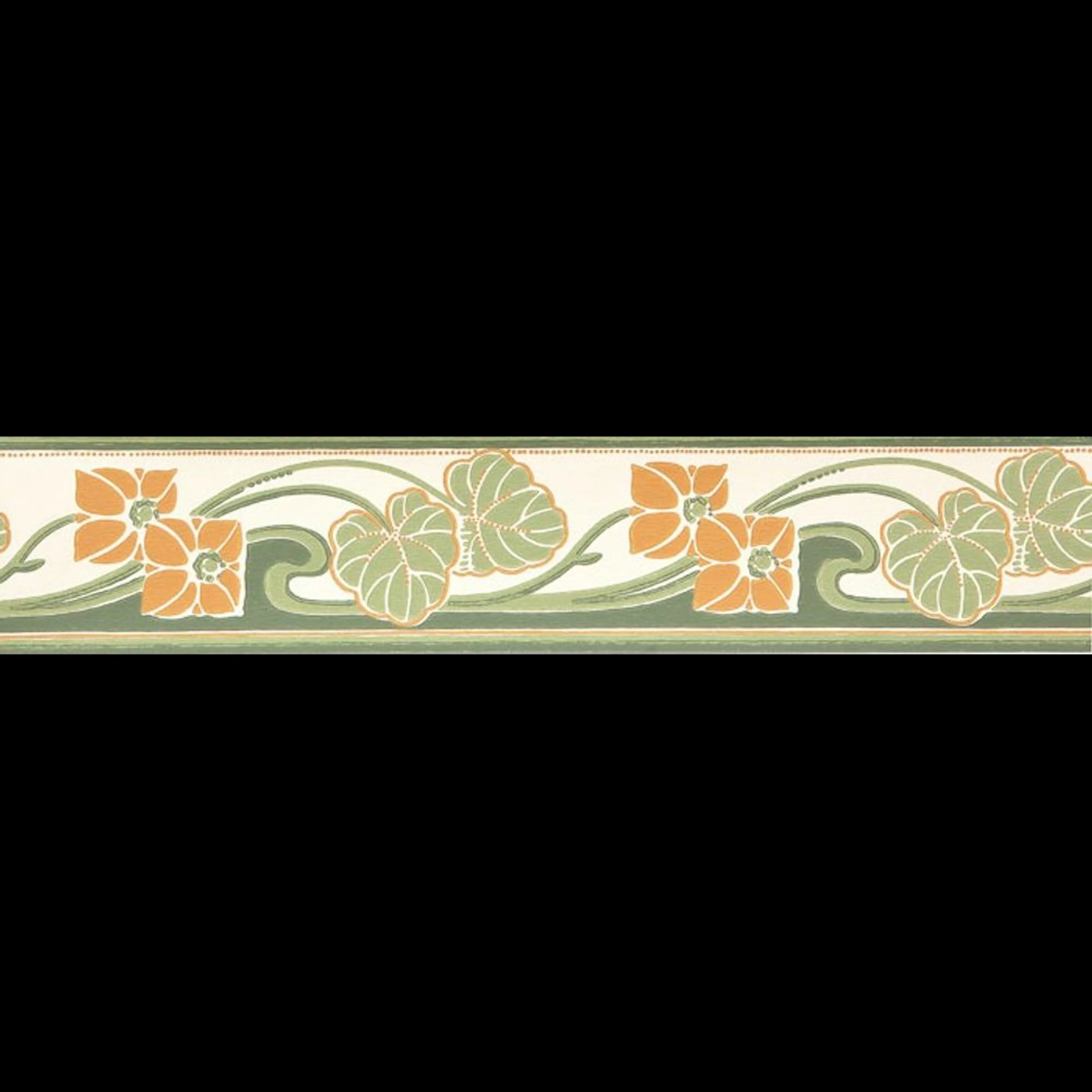 Tapet Duro Åkersta Classic Paper - Mönstrad Tapet med Jugendbård