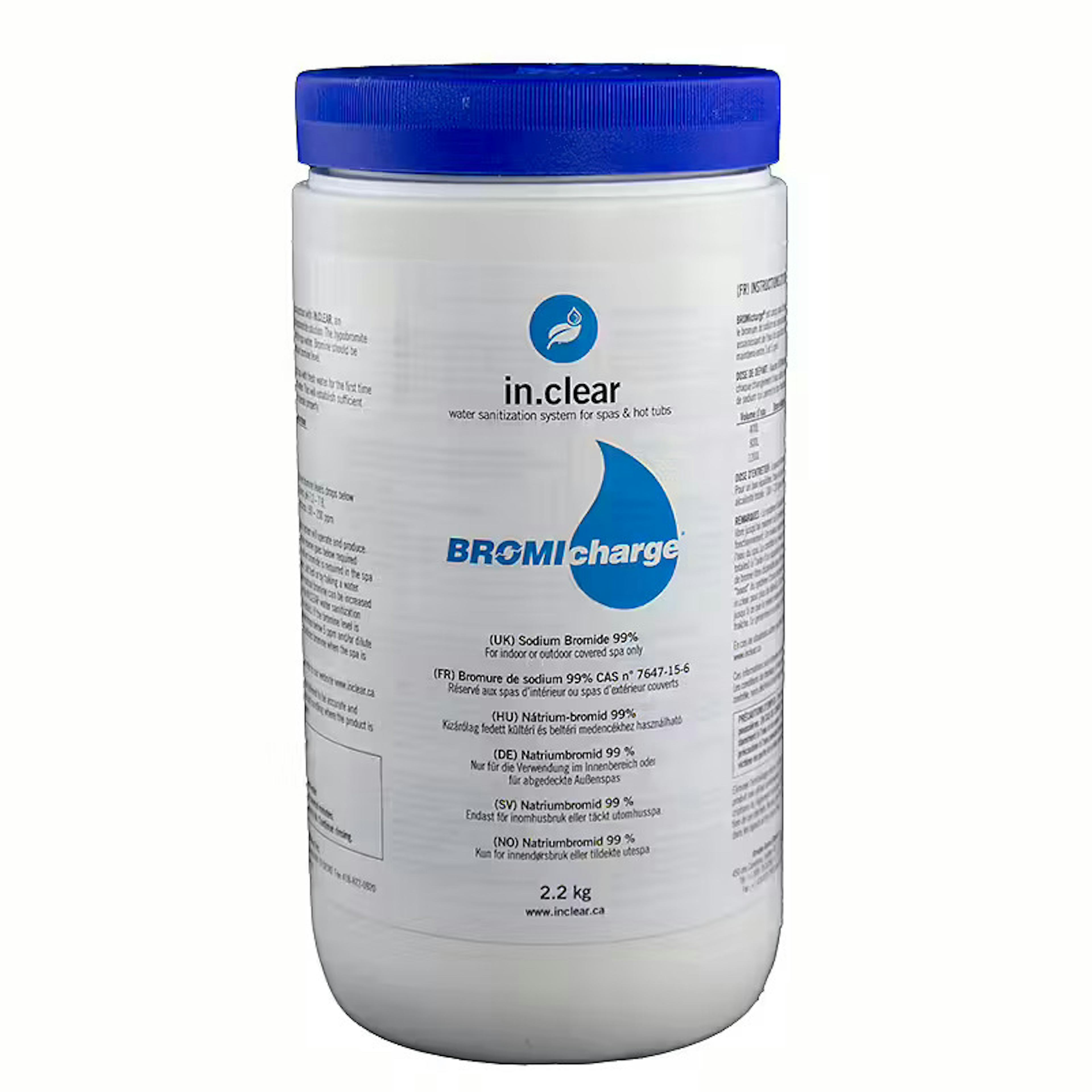 Vattenvårdskemikalier Swebad Gecko Bromicharger till Spabad 2,2 Kg