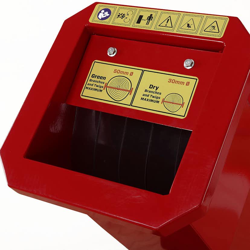 Flismaskin Metalcraft 6,5 HK Loncinmotor