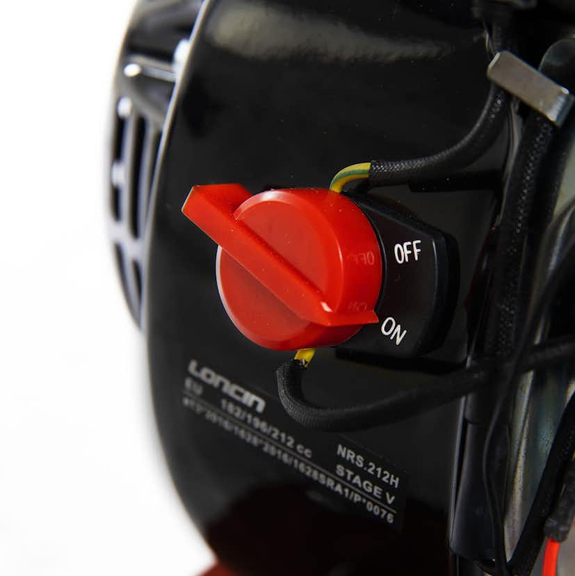 Flismaskin Metalcraft 6,5 HK Loncinmotor