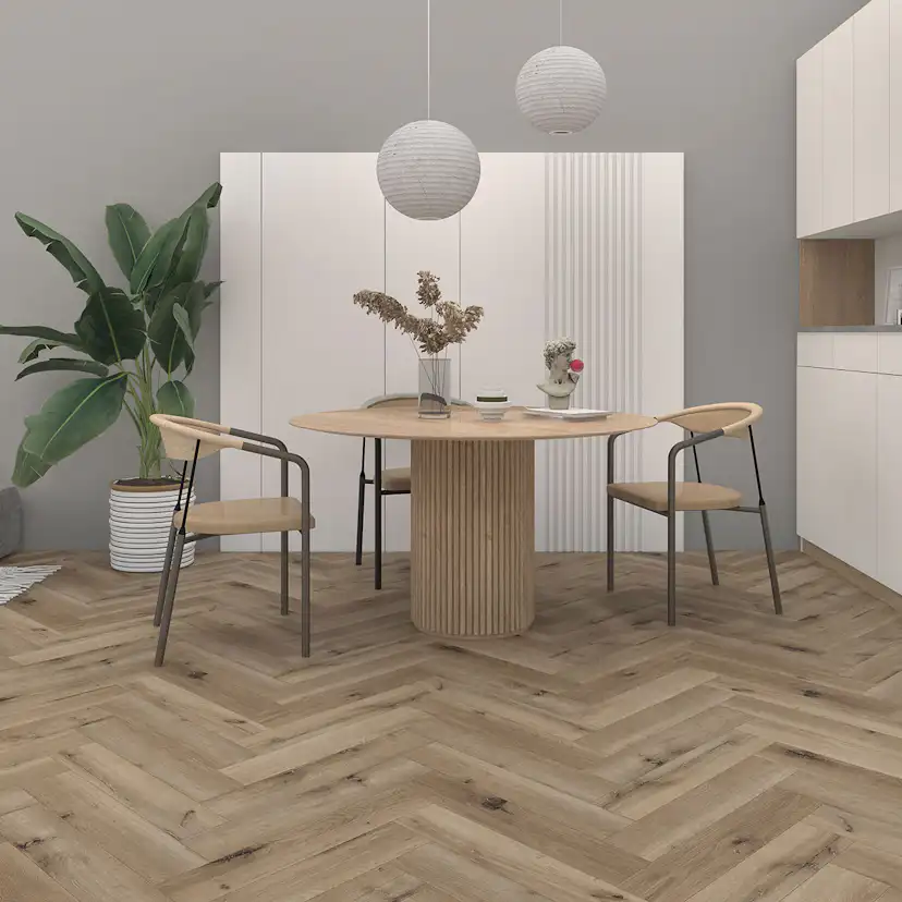 Vinylgolv Weninger Aquaprofi, Saragosa Fiskbens Ek