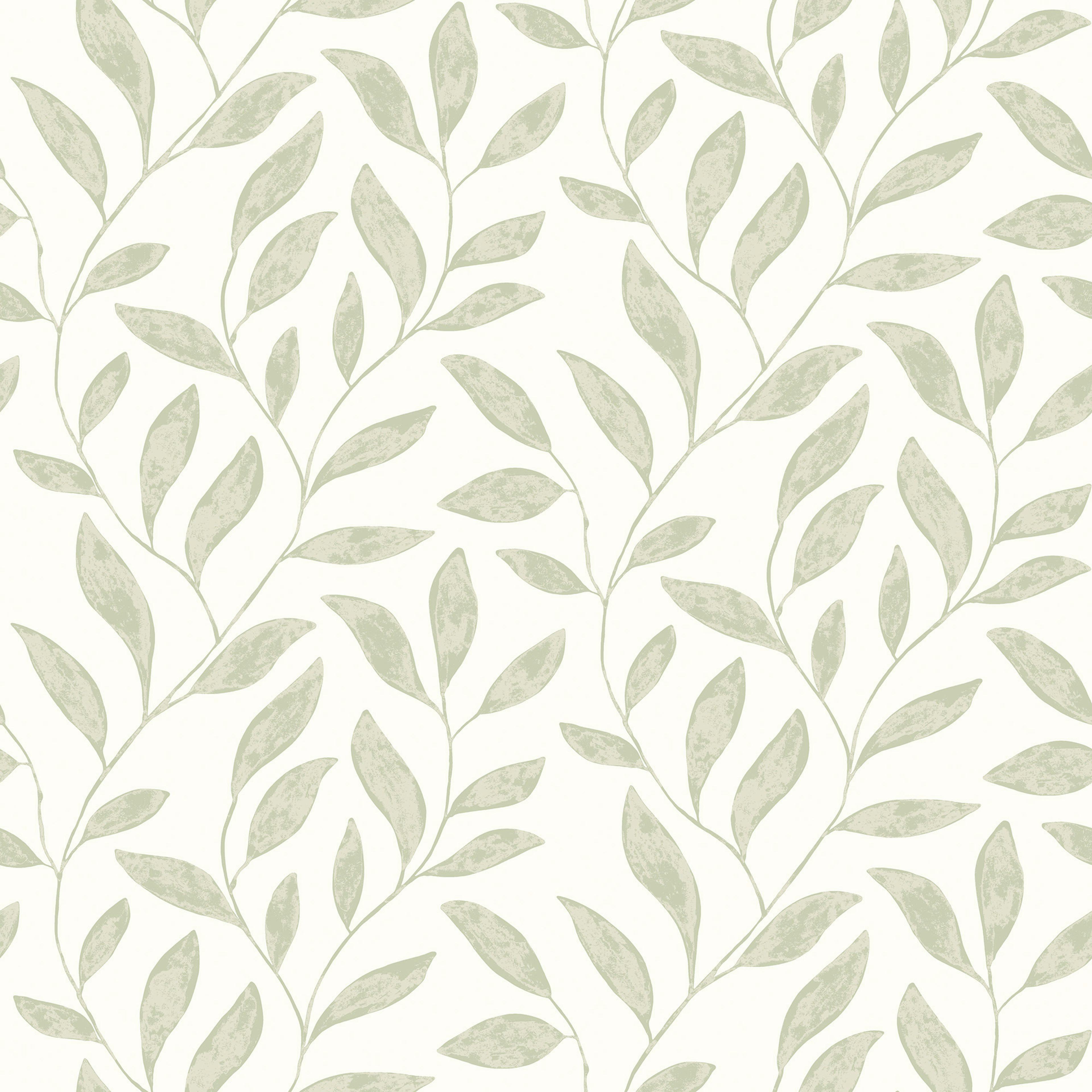 Tapet Fiona Home NW Soft Leaves 201201 Non Woven, Mönstrad Grön