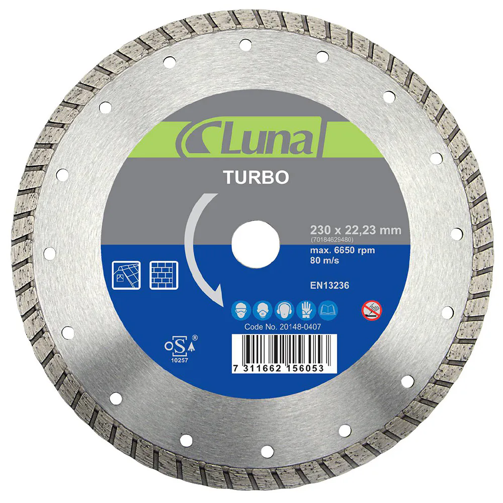 Diamantkapklinga Luna Tools Turbo