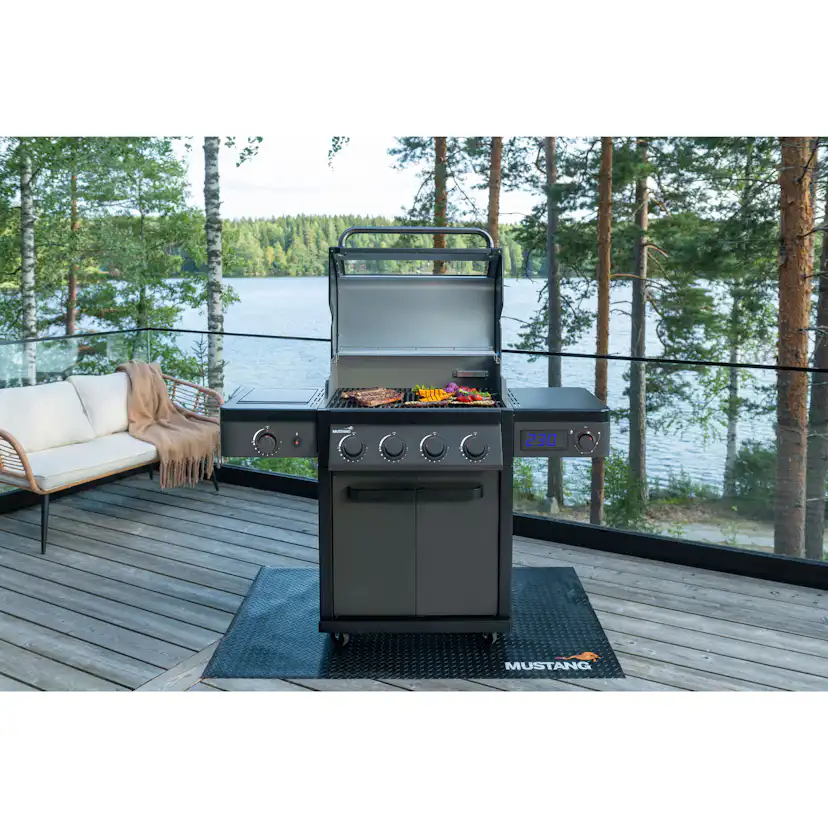 Gasolgrill Mustang Charleston 4+1