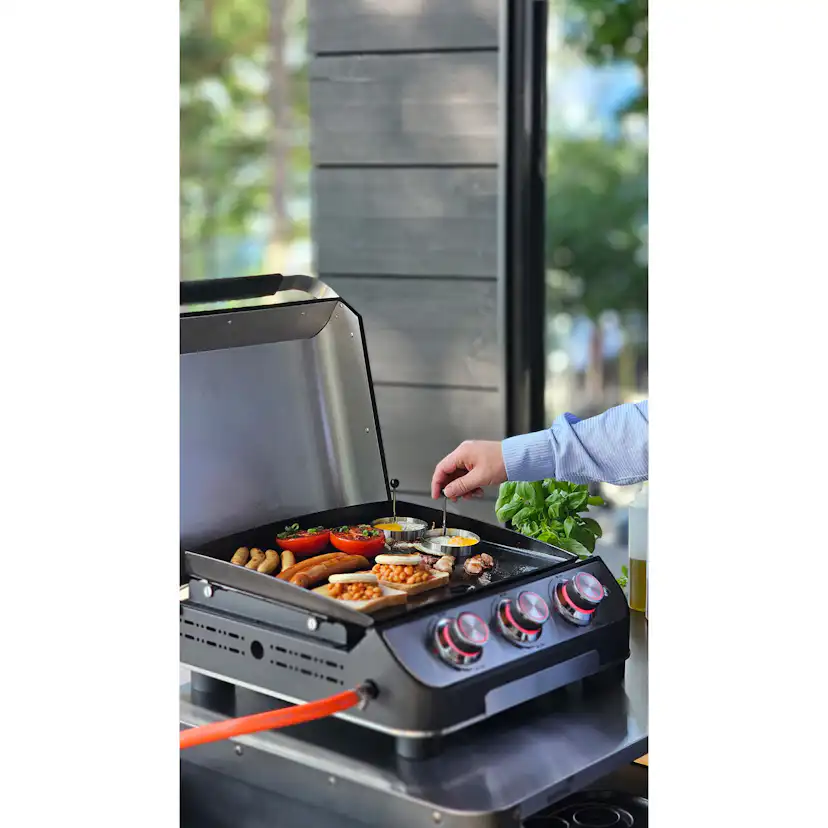 Gasolgrill Mustang Plate 3