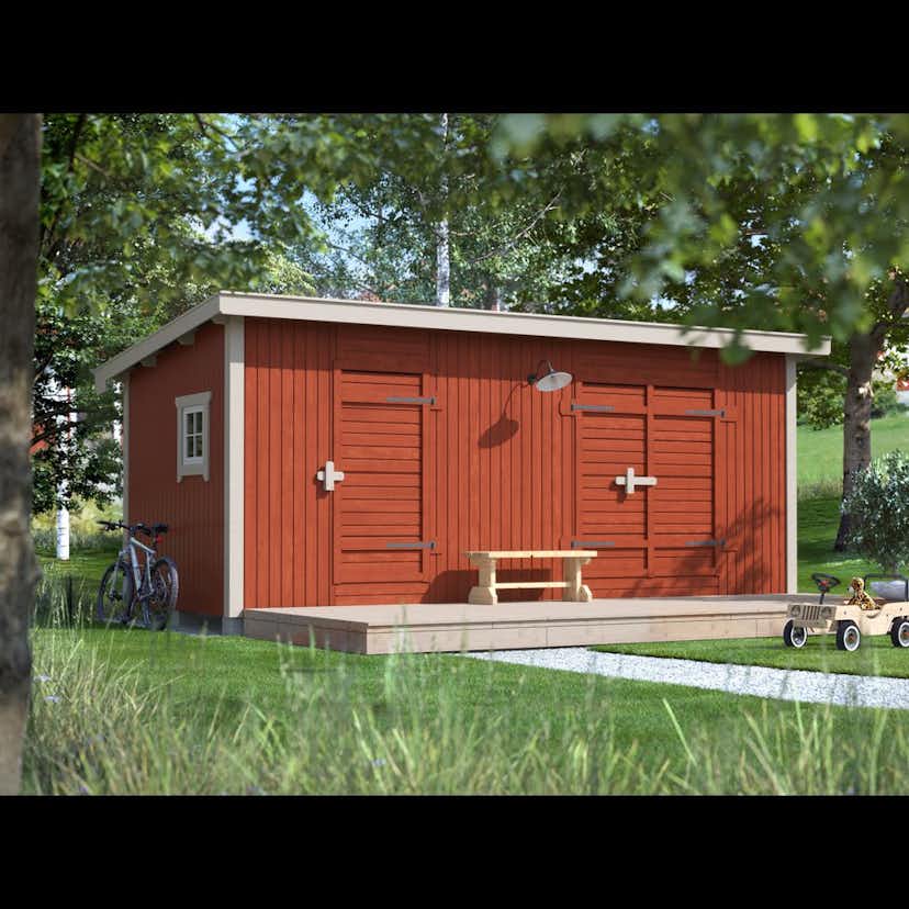Förråd Trähuset Saga 15 kvm