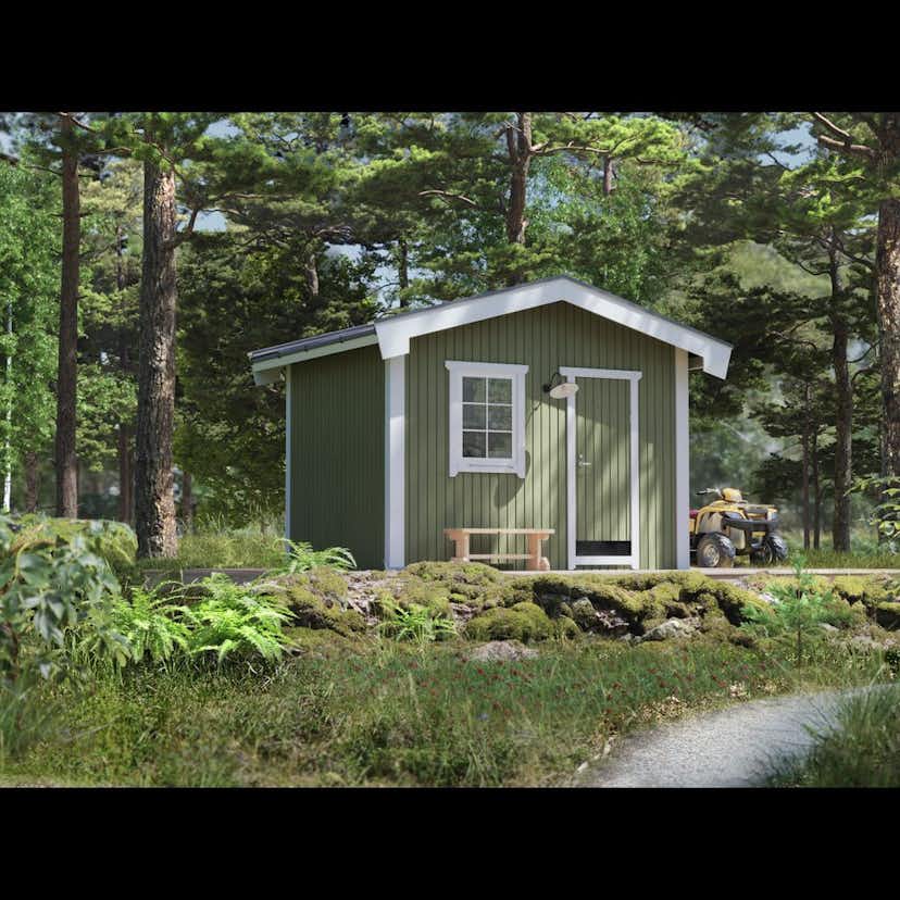Friggebod Trähuset Paulina 10 kvm