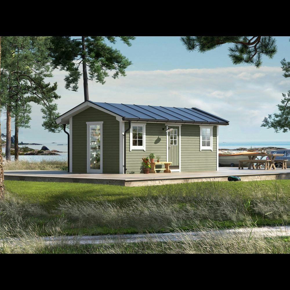 Attefallare Trähuset Arholma 20 kvm