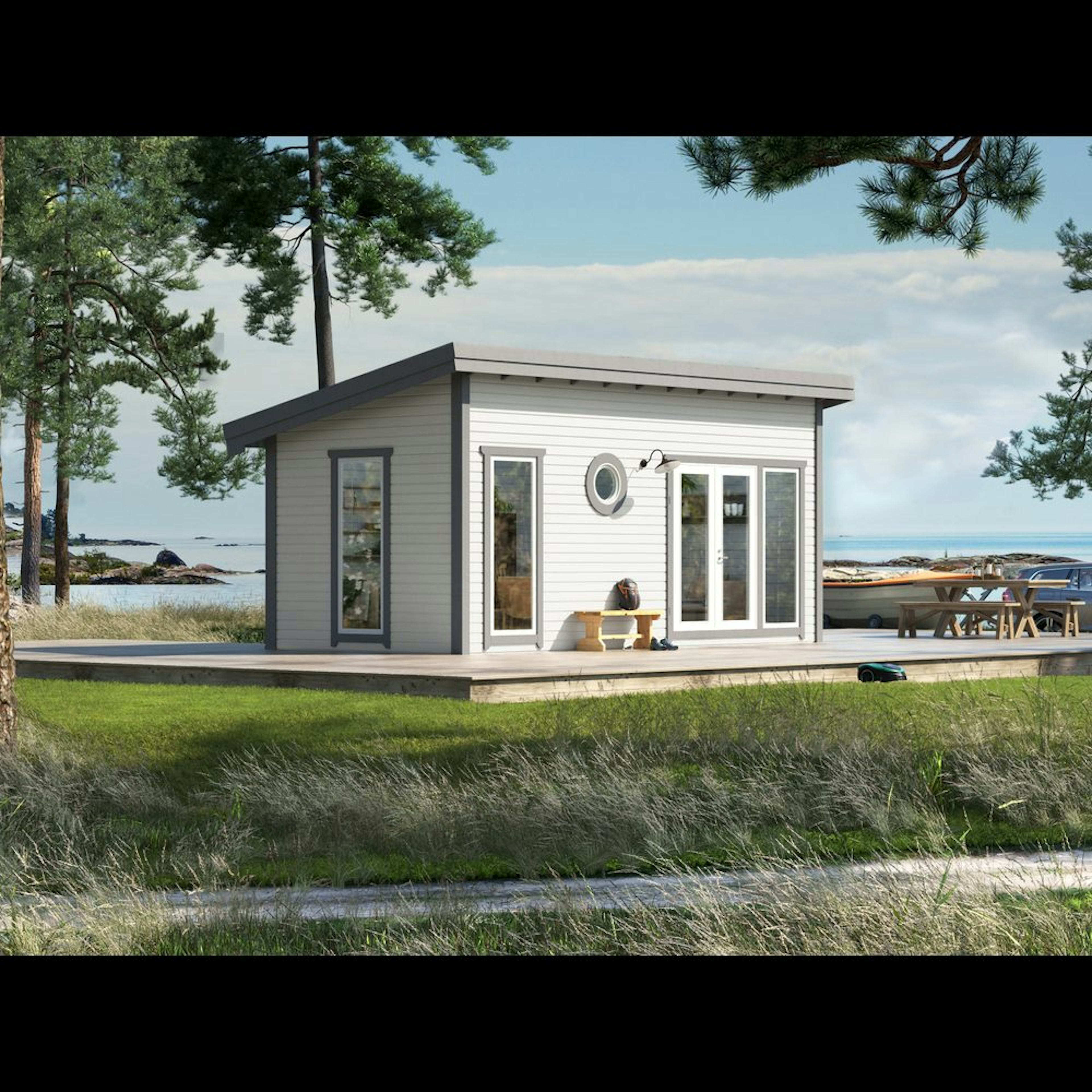 Attefallare Trähuset Skagen 20 kvm