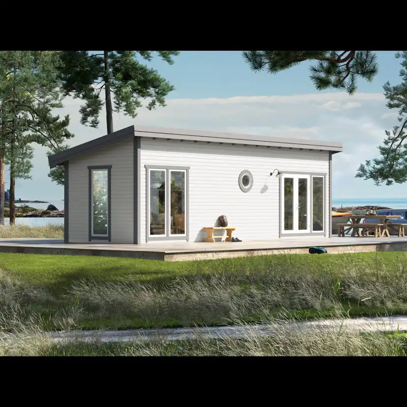 Attefallare Trähuset Skagen 30 kvm