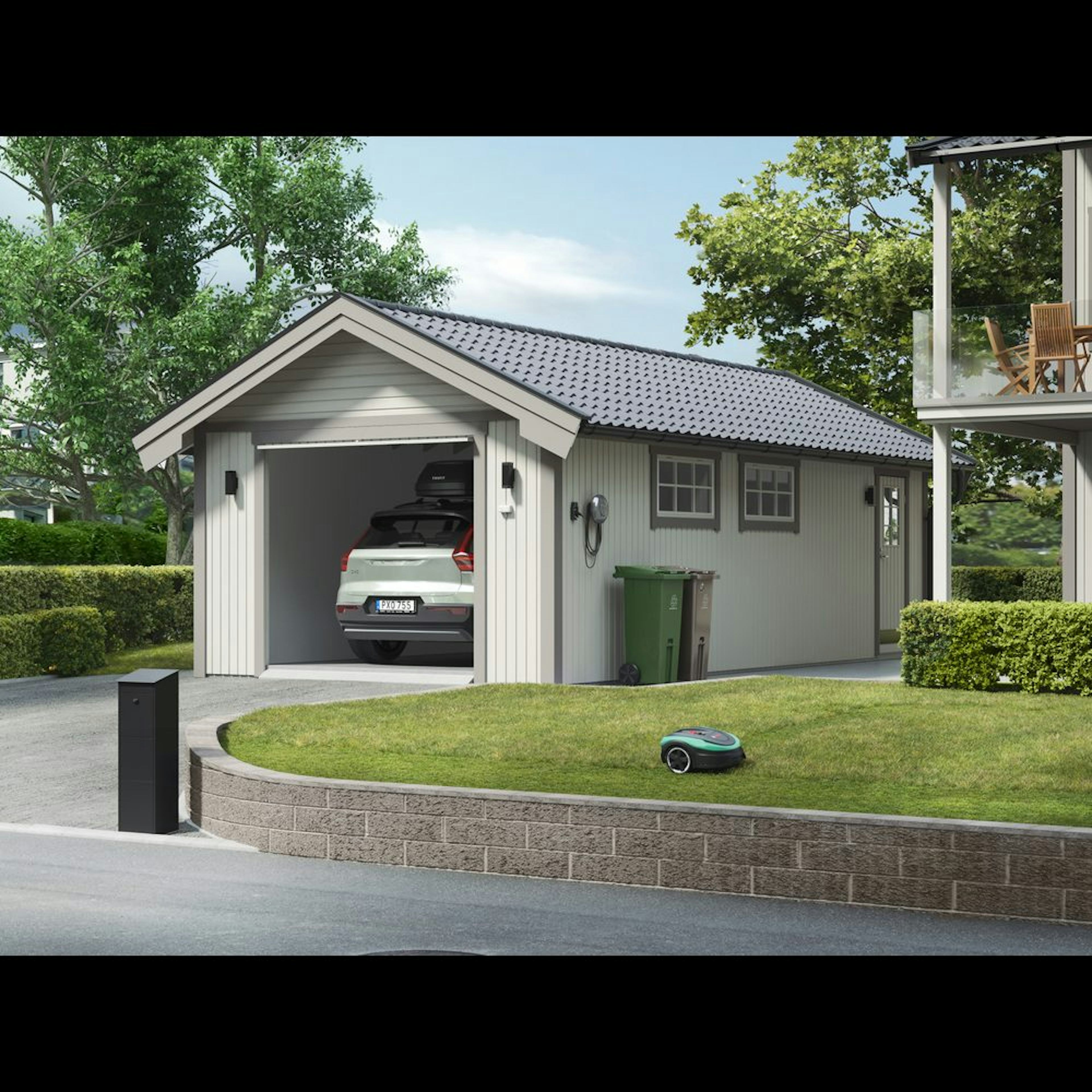 Garage Trähuset 35 kvm