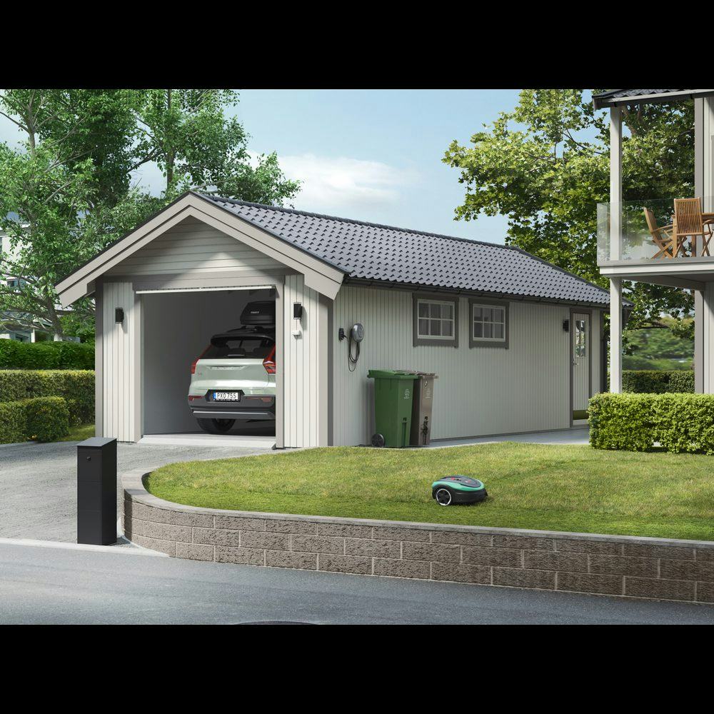 Garage Trähuset 40 kvm