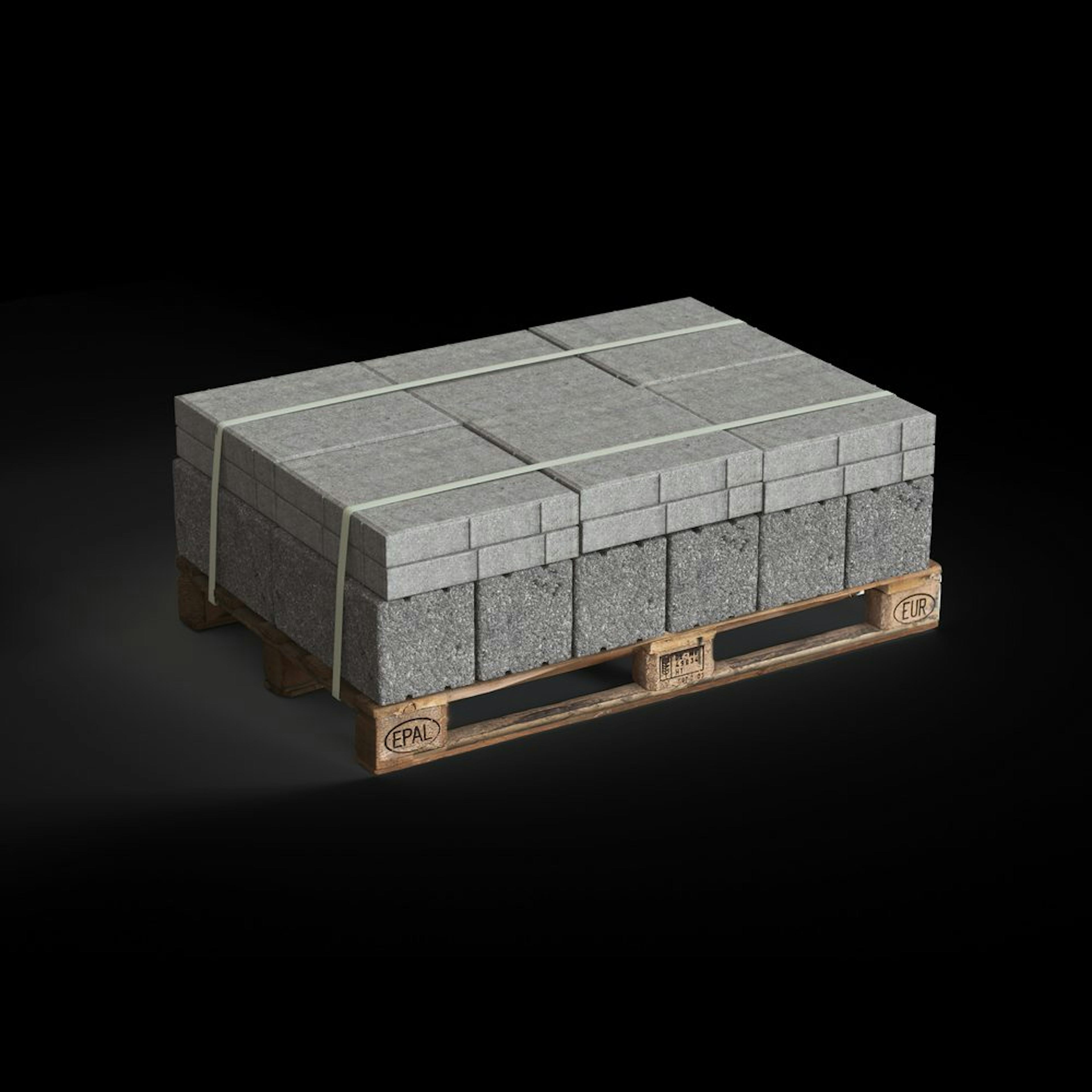 Grund för Stuga Trähuset Grundstenar