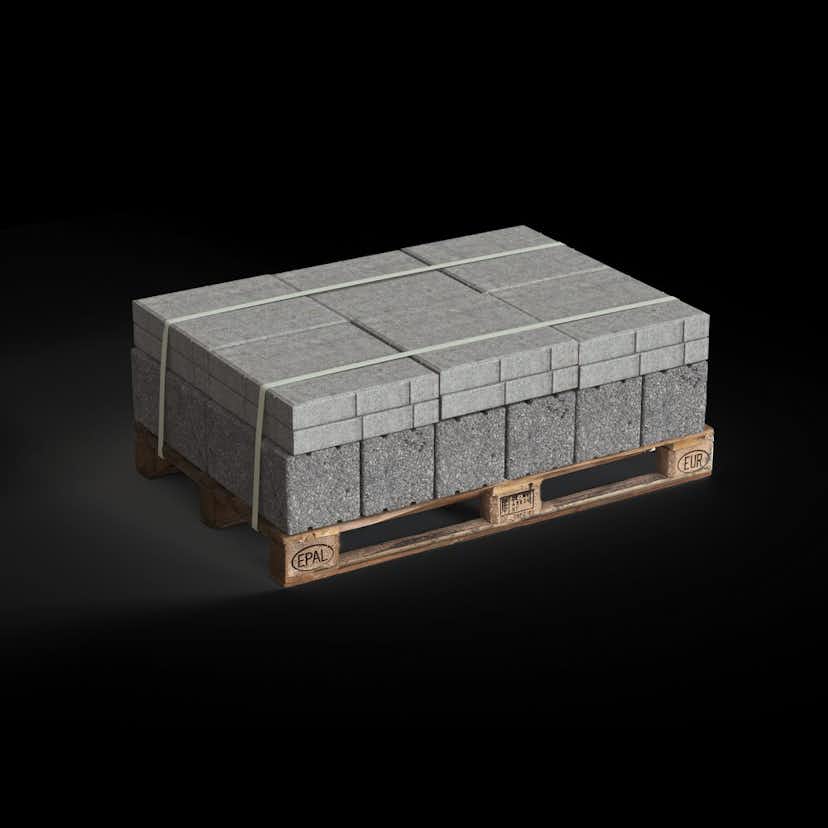 Grund för Stuga Trähuset Grundstenar