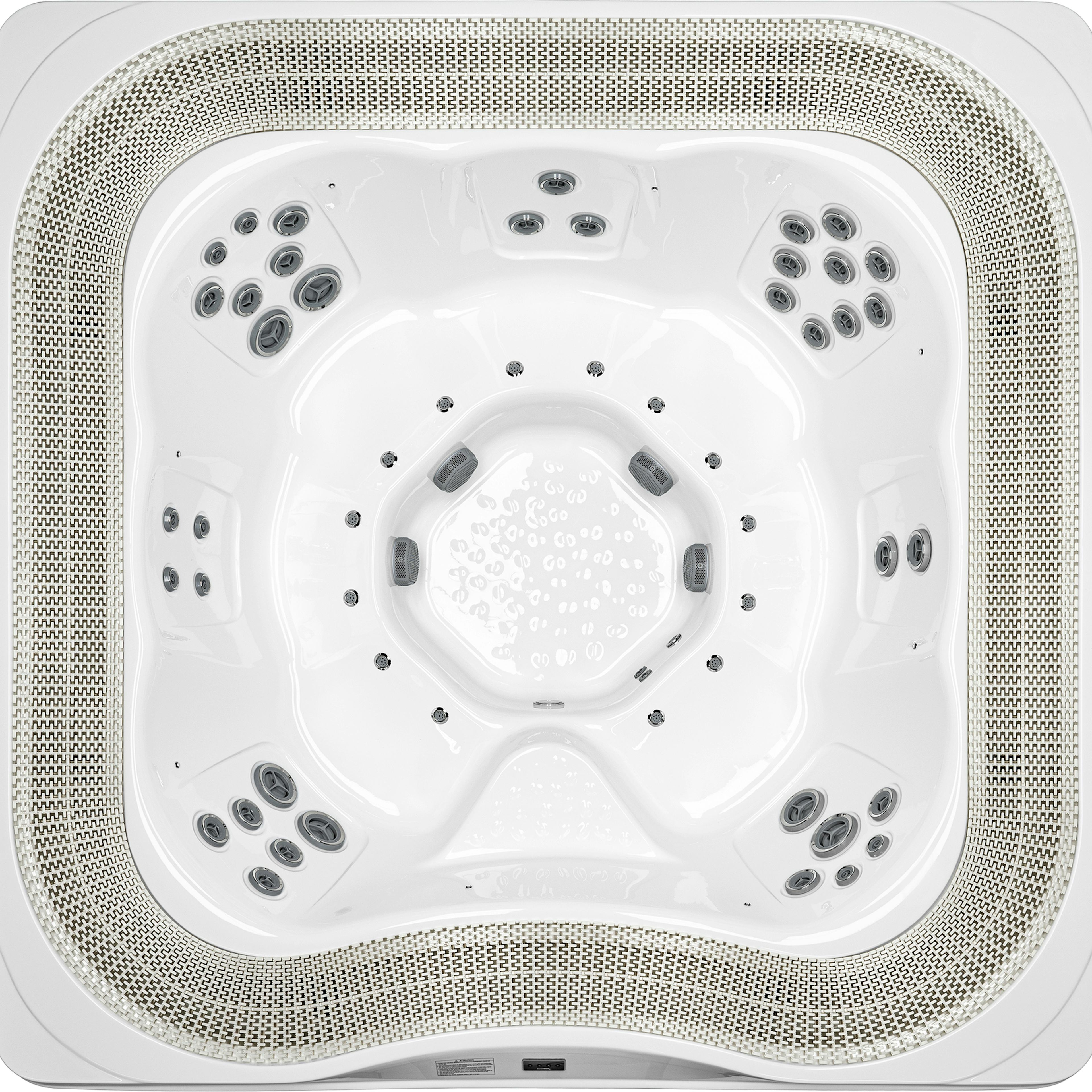 Spabad Swebad Resort Square 52 Jets med Lock