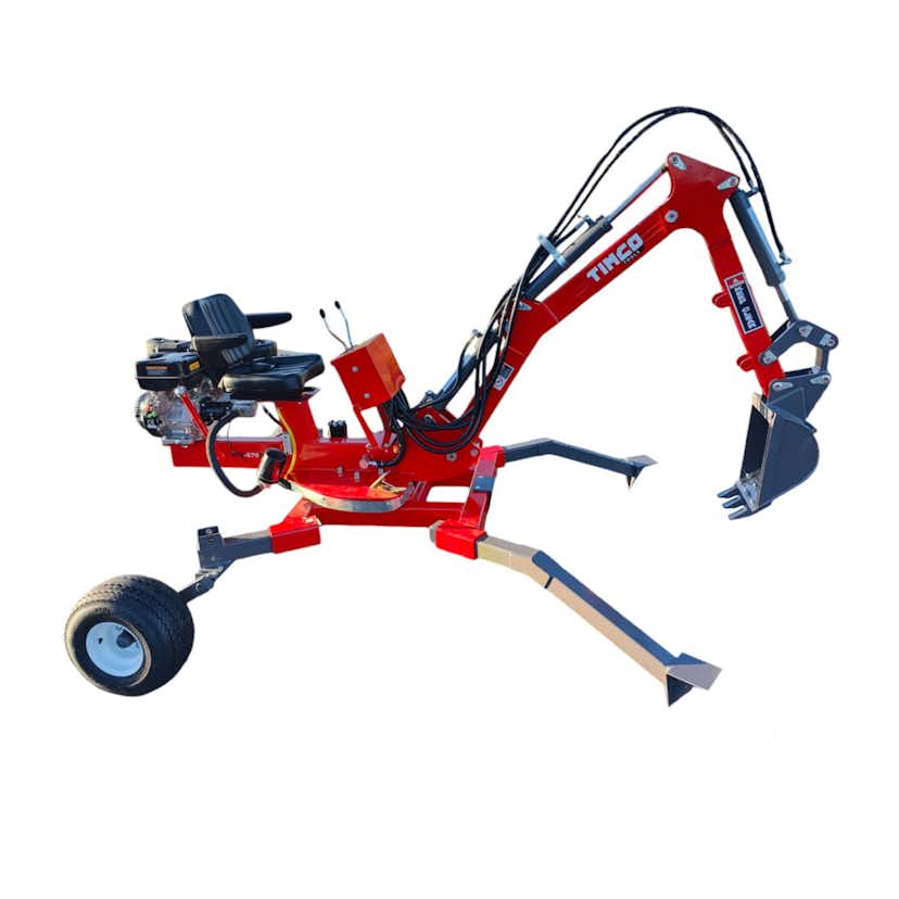 Grävmaskin Timco ATV-570R 15 hk 360° Roterande & 30 cm Skopa