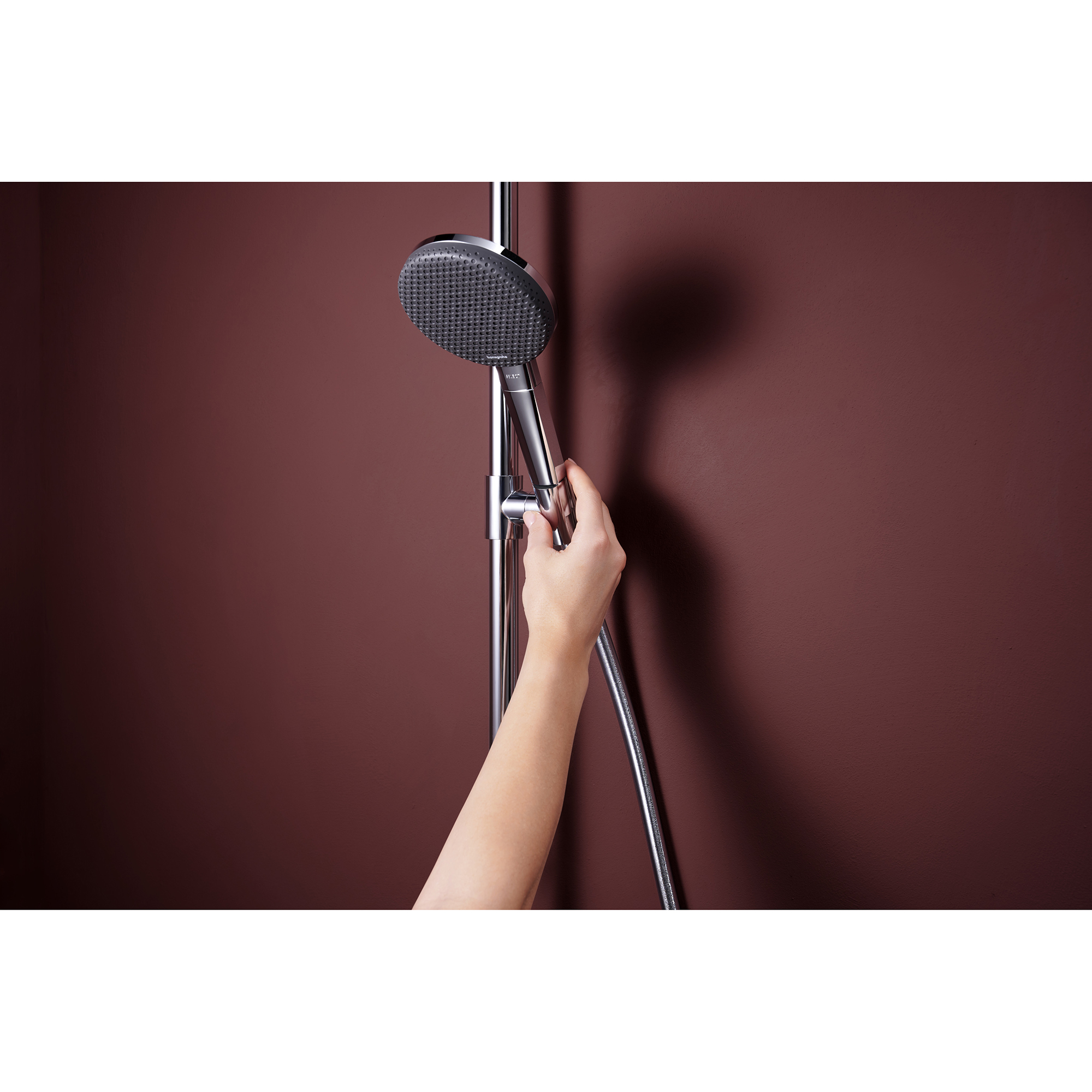 Takduschset Hansgrohe Raindance Alive S Puro Showerpipe 300 1jet EcoSmart 150 cc