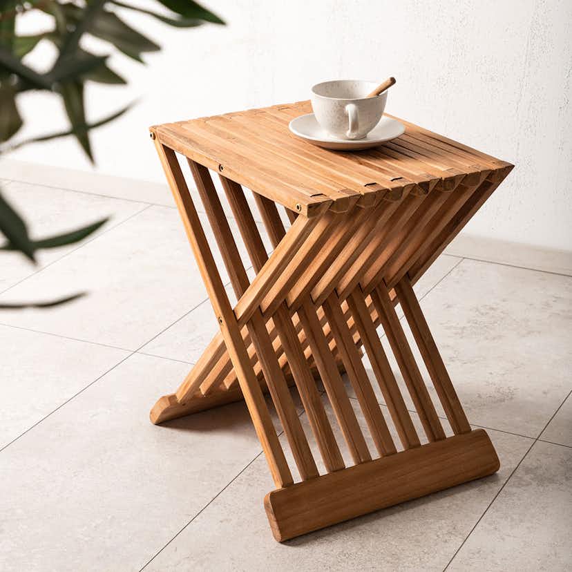 Loungebord Venture Home Ghana Sidobord Utomhus, Teak