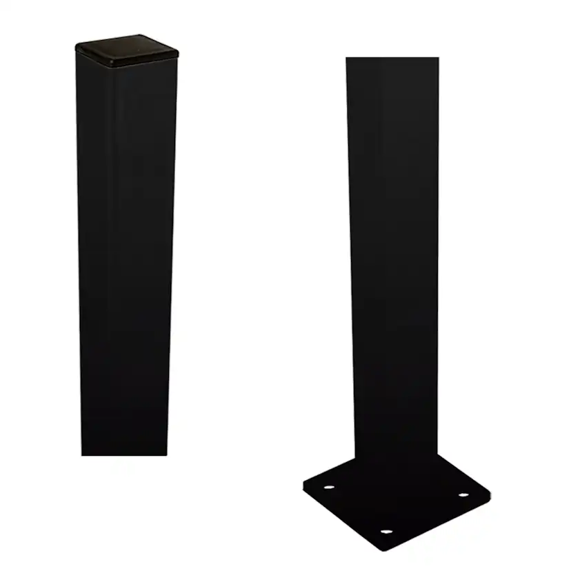 Stålstolpe PLUS Med Fot