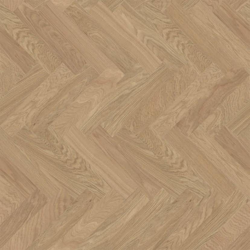 Trägolv Bjelin Härdad Ek Sigtuna Classic Fiskben Misty White