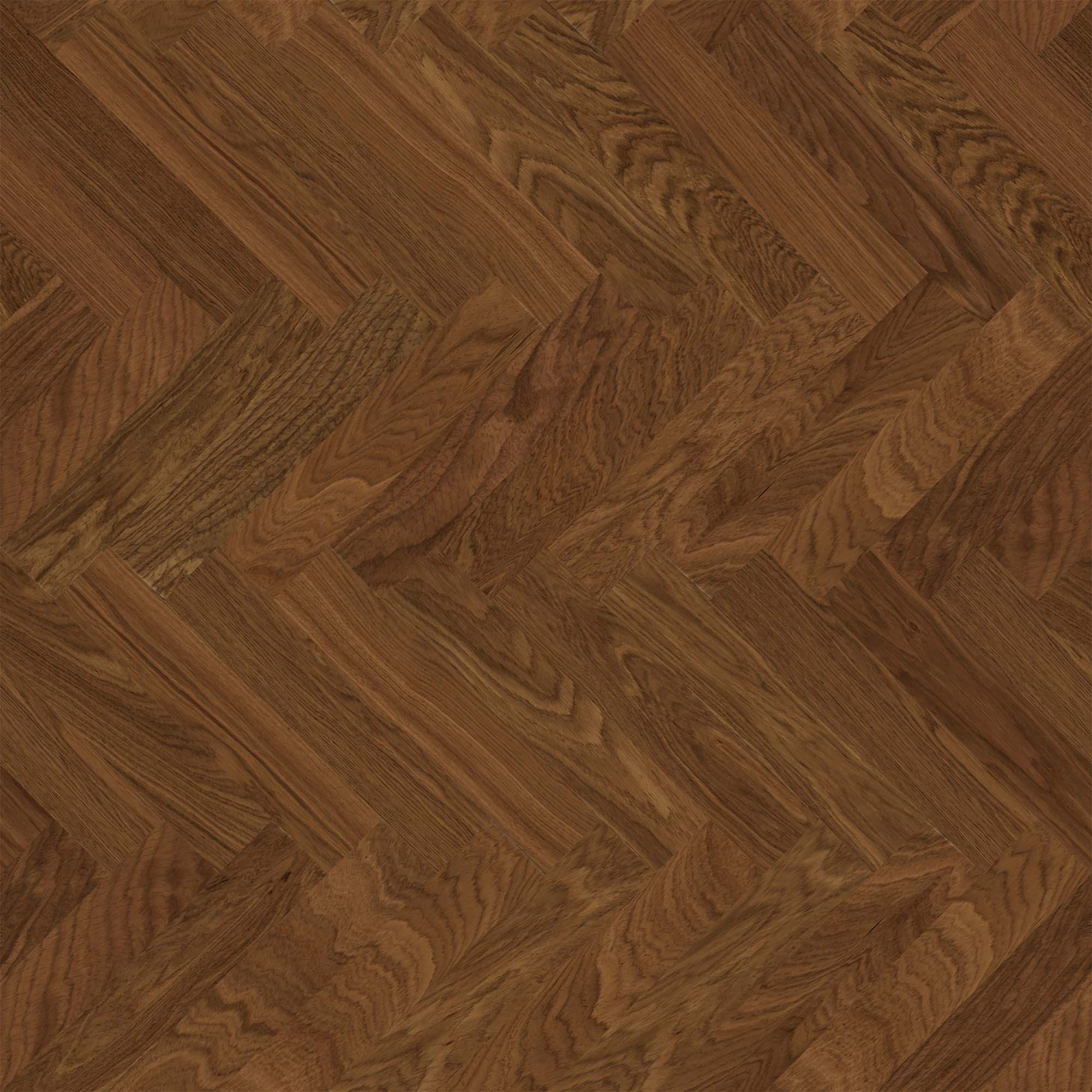 Trägolv Bjelin Härdad Ek Sandviken Classic Fiskben Terra Brown