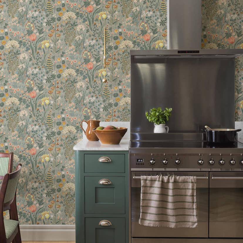 Tapet Boråstapeter Blomsterhav 2054