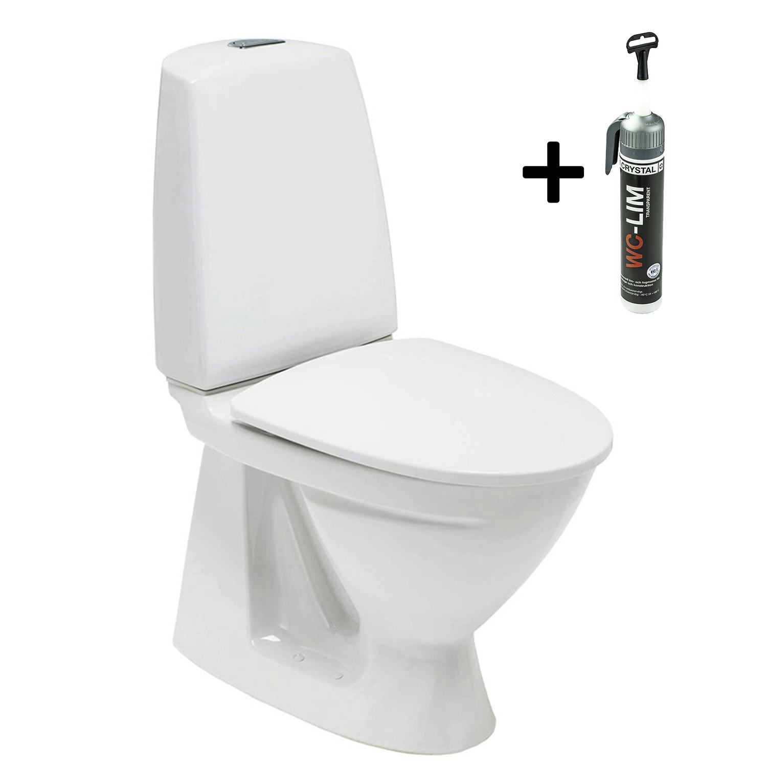 Toalettstol Ifö Sign 6860 med WC-Lim