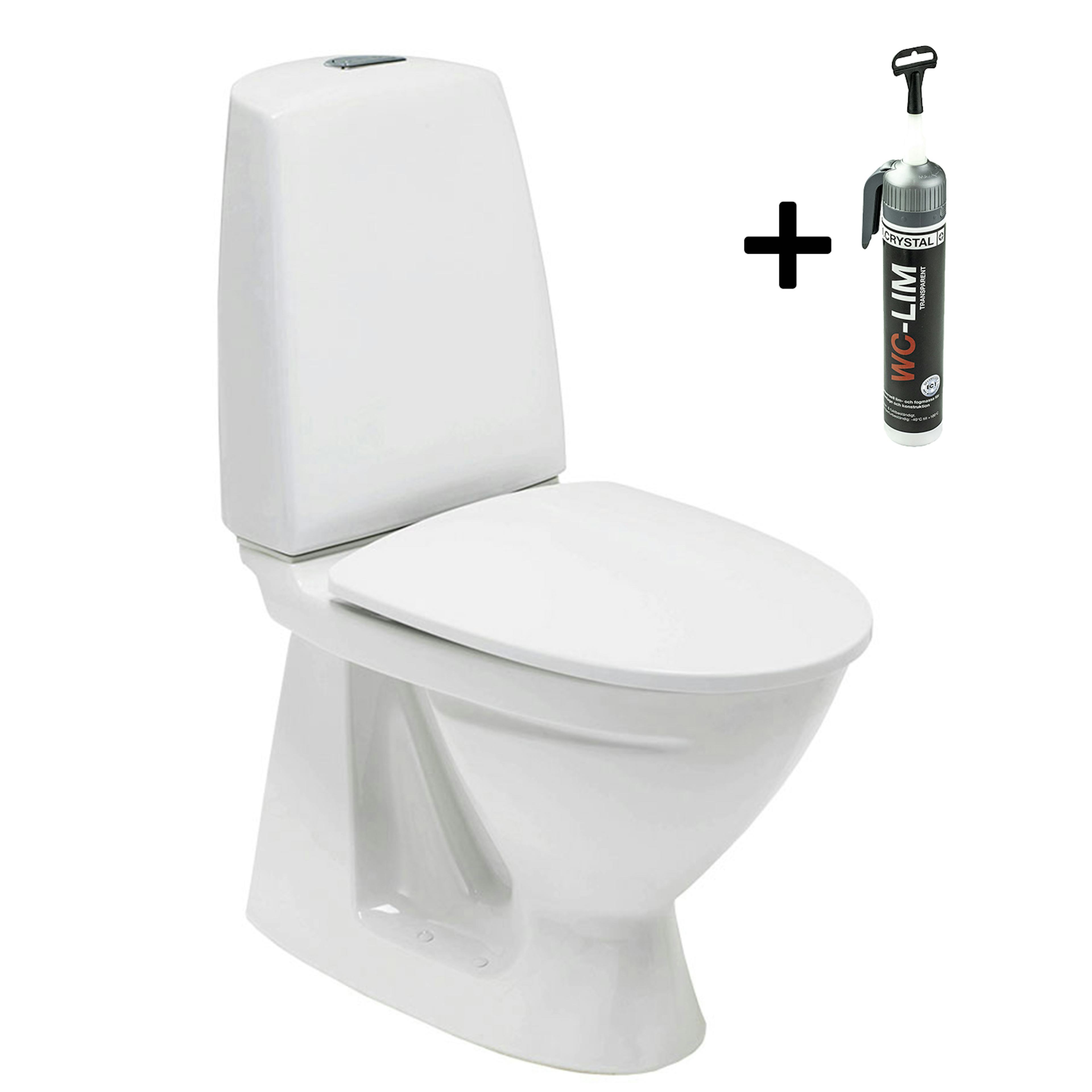 Toalettstol Ifö Sign 6860 med WC-Lim