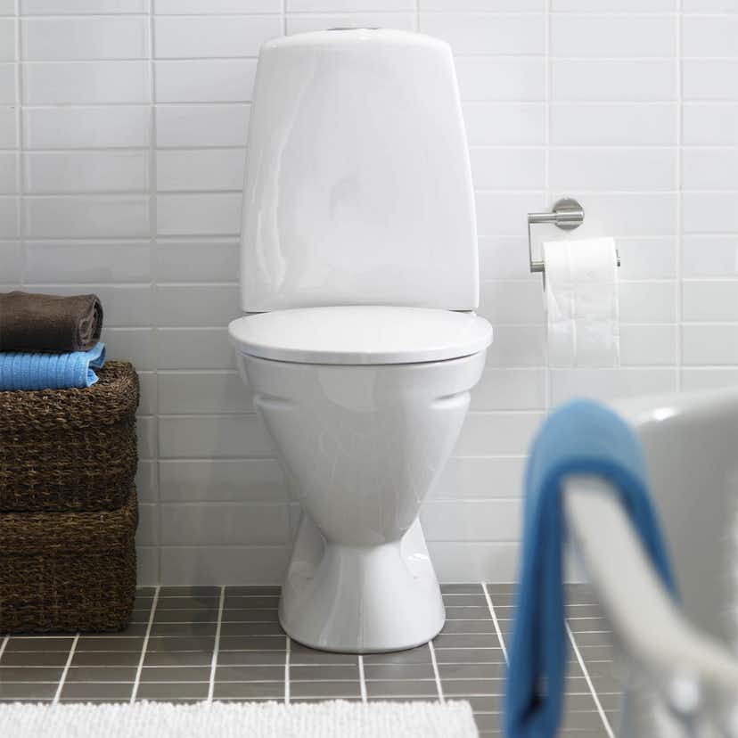 Toalettstol Ifö Sign 6860 med WC-Lim