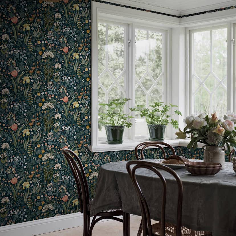Tapet Boråstapeter Blomsterhav 2055