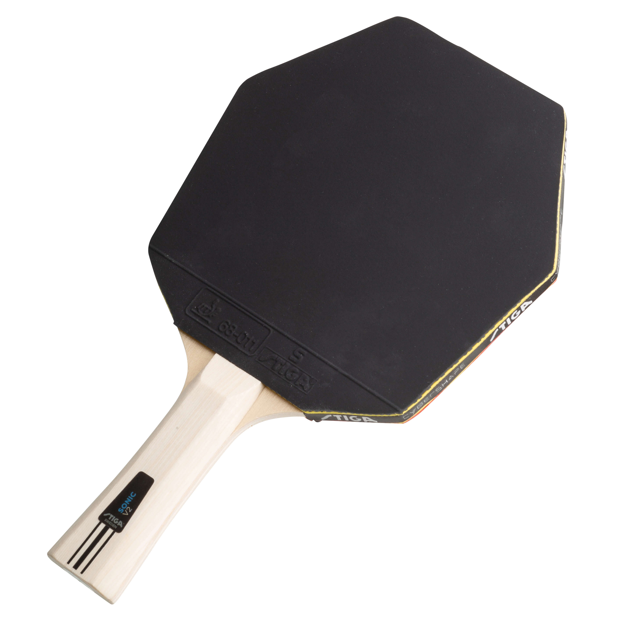Pingisracket STIGA Sports Sonic Cybershape V2 Hobby 2-Pack