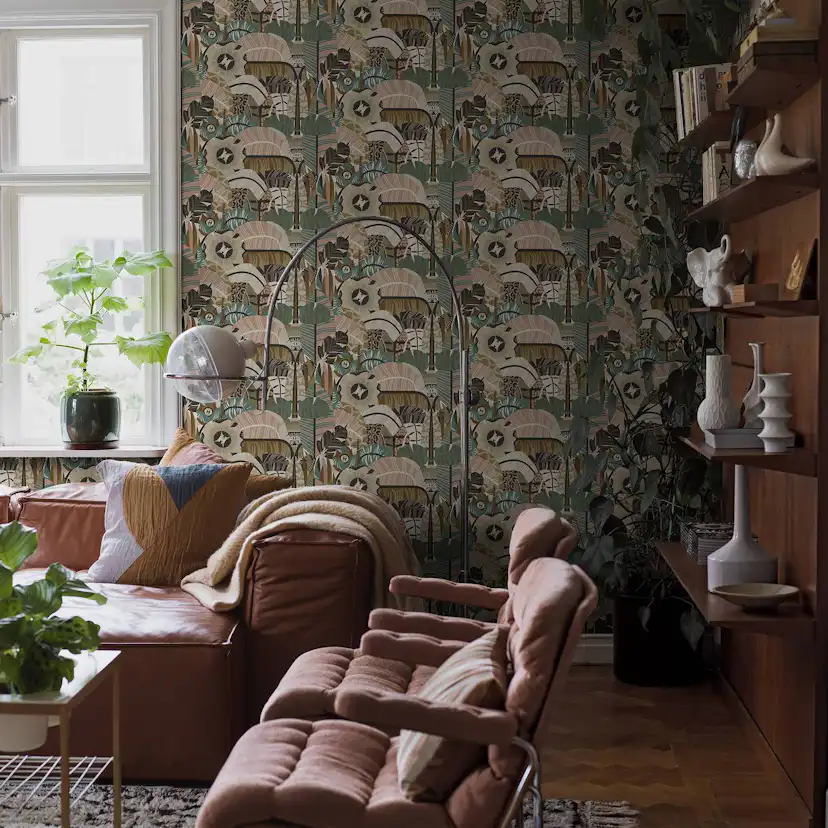 Tapet Boråstapeter Hypnotic Safari 2067