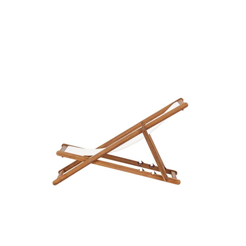 Loungestol Utomhus Venture Home Peachy Justerbar & Hopfällbar Solstol i Trä