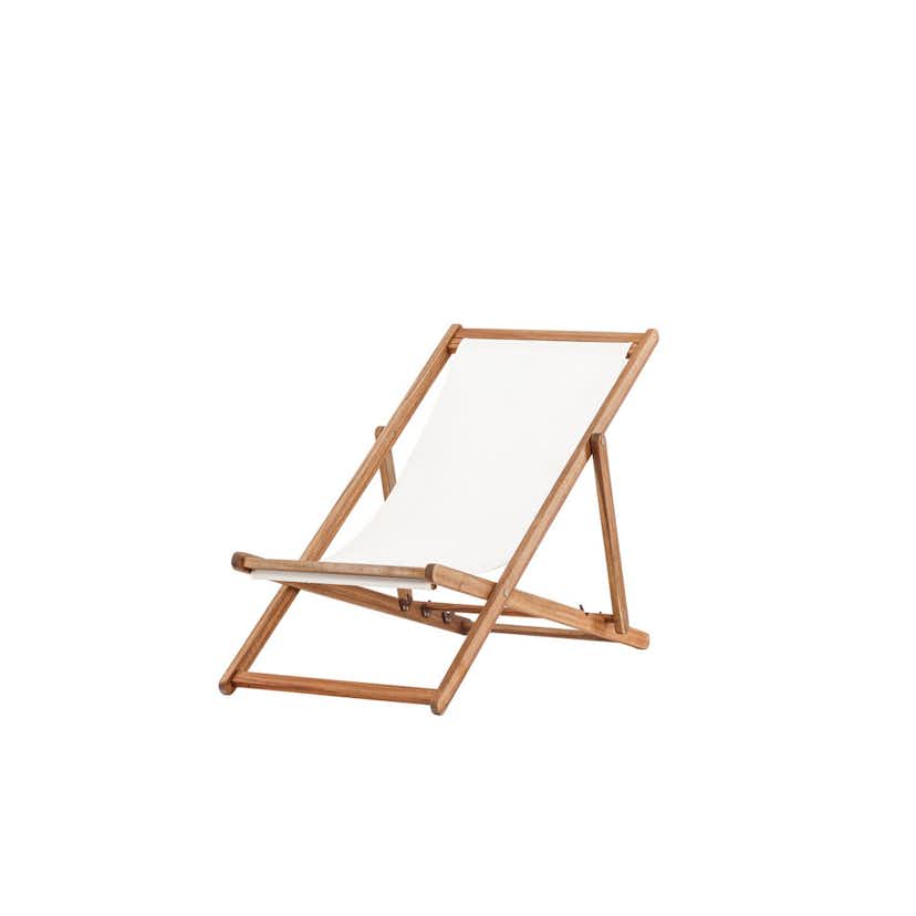Loungestol Utomhus Venture Home Peachy Justerbar & Hopfällbar Solstol i Trä