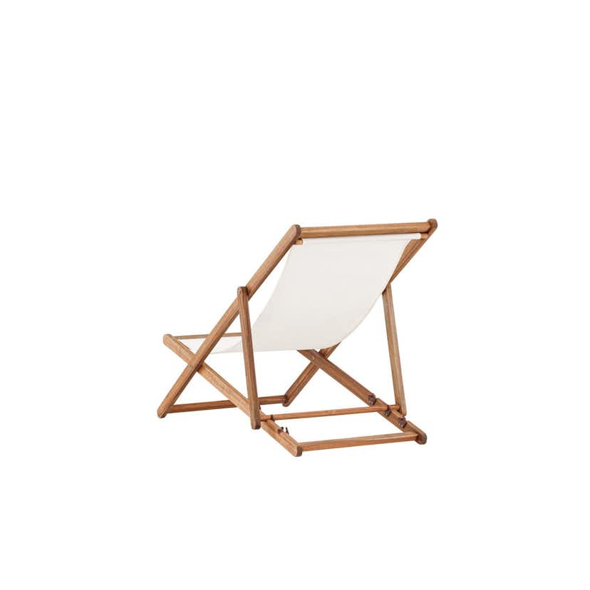 Loungestol Utomhus Venture Home Peachy Justerbar & Hopfällbar Solstol i Trä