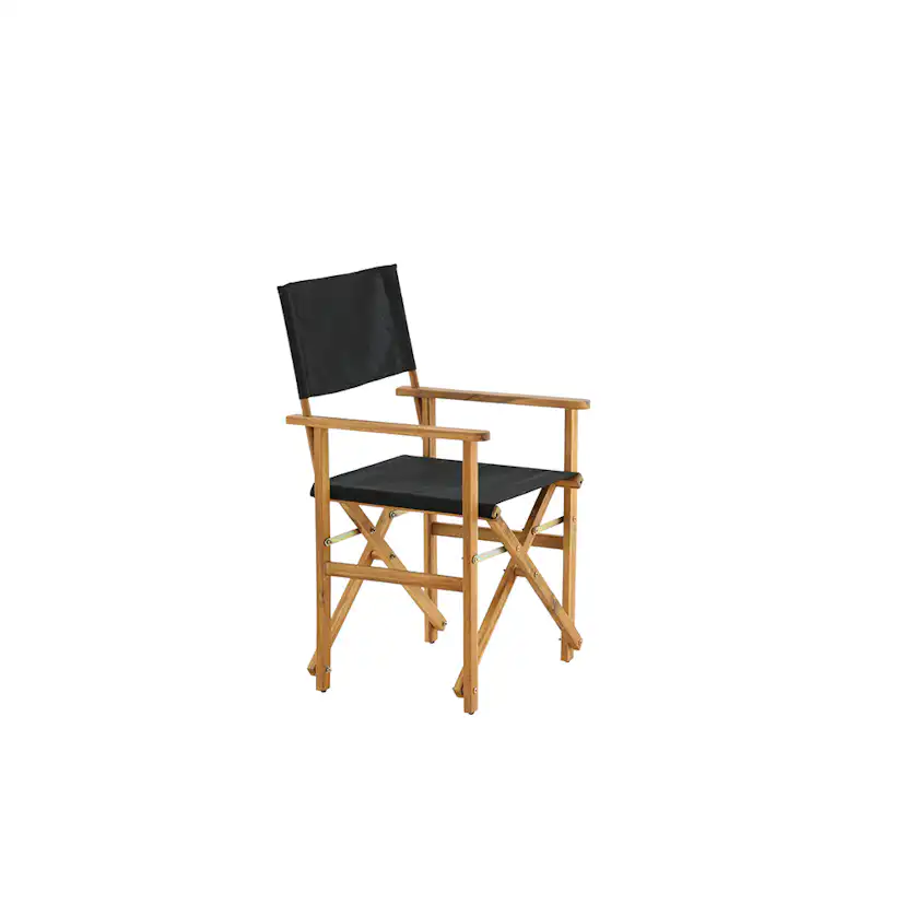 Trädgårdsstol Venture Home Molda Akacia Trästol 2-pack för Utomhusbruk