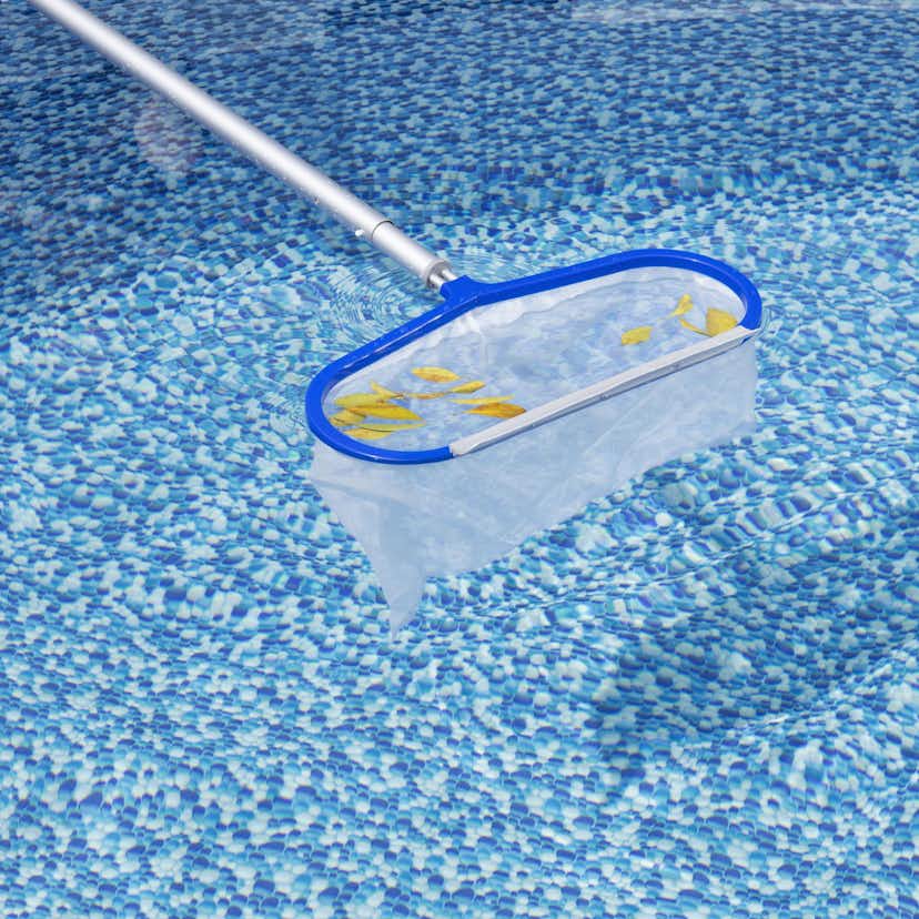 Skimmer Bestway Flowclear Aquarake Deluxe Aluminium Pool Leaf