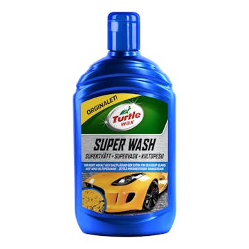 Bilschampo Turtle Wax Super Wash Supertvätt 500ml
