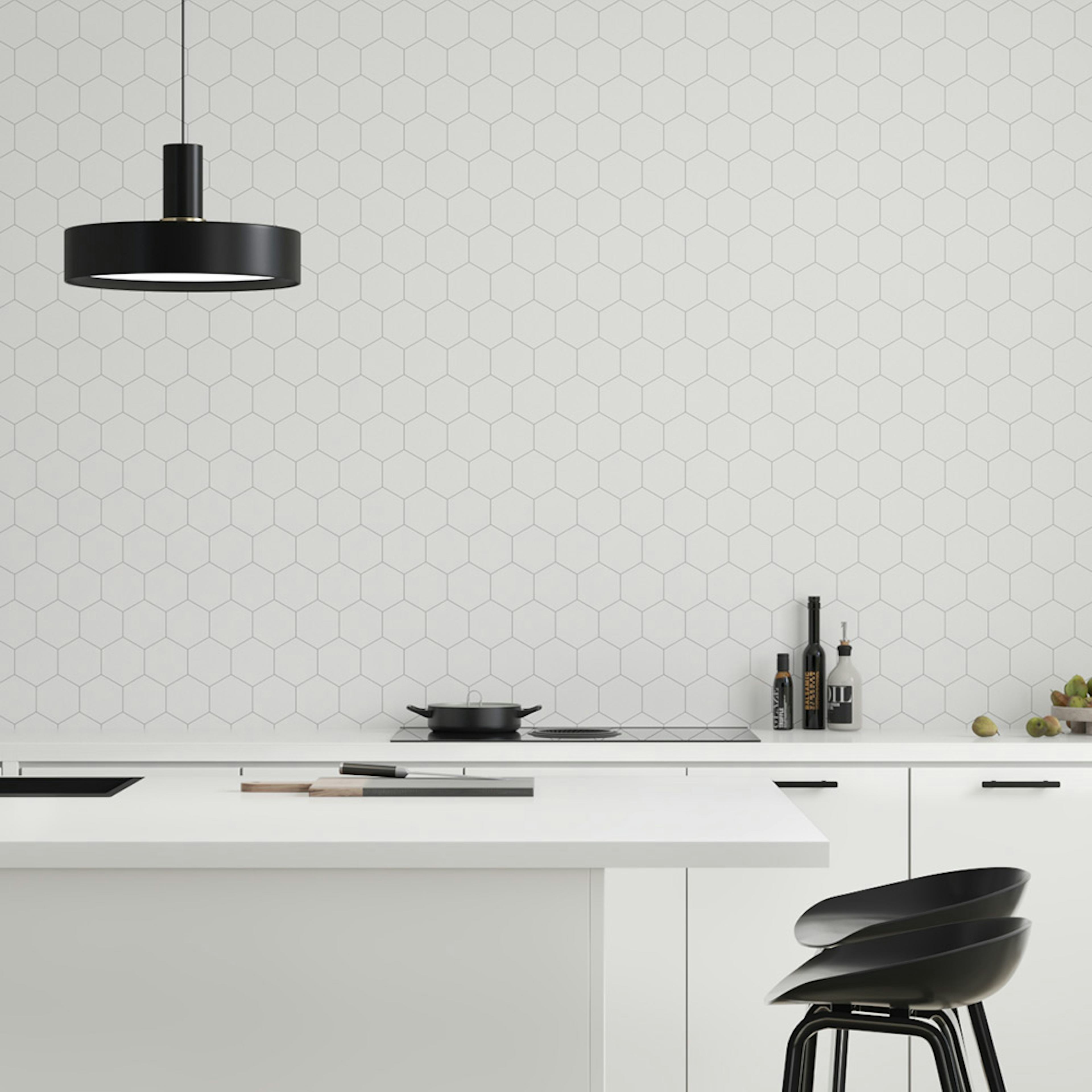 Stänkskyddsskiva Fibo 2094-M71 S White 10x620x2400 mm